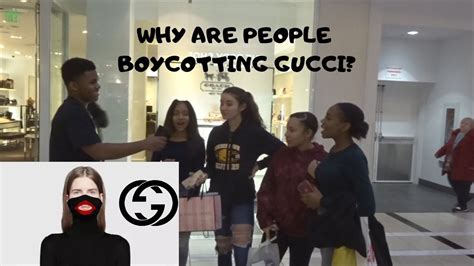 gucci cancelled|why are people boycotting Gucci.